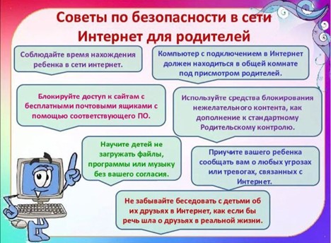 Правила безопасности школьников в Интернете (памятка для детей и подростков).